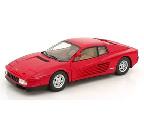Ferrari Ferrari Testarossa MKI + Center-Lock Wheel and Single Mirror 1984 - 1:12 - KK Scale Ferrari Ferrari Testarossa MKI + Center-Lock Wheel and Single Mirror 1984 - 1:12 - KK Scale