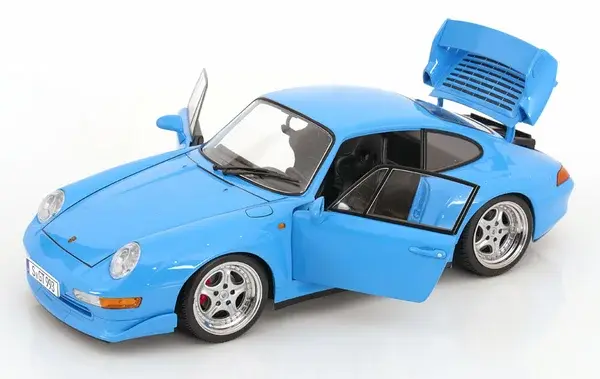 Porsche Porsche 911/993 GT2 Coupe 1996 + Speedline Rims - 1:12 - KK Scale Porsche Porsche 911/993 GT2 Coupe 1996 + Speedline Rims - 1:12 - KK Scale