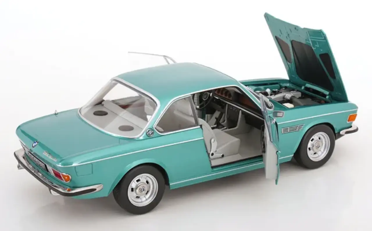 BMW BMW 3.0 CSi E9 Coupe 1971 + Alluminium Rims - 1:12 - KK Scale BMW BMW 3.0 CSi E9 Coupe 1971 + Alluminium Rims - 1:12 - KK Scale