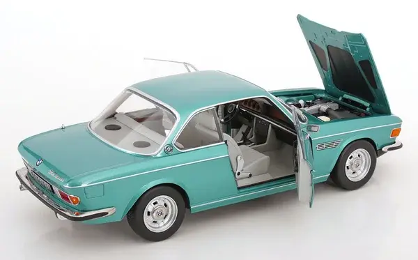 BMW BMW 3.0 CSi E9 Coupe 1971 + Alluminium Rims - 1:12 - KK Scale BMW BMW 3.0 CSi E9 Coupe 1971 + Alluminium Rims - 1:12 - KK Scale