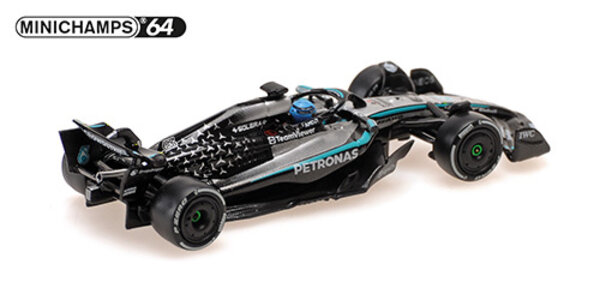 Formule 1 Mercedes-AMG Petronas F1Team W16E Perf., Russell, Winner Canada GP 2025 - 1:64 - Minichamps Formule 1 Mercedes-AMG Petronas F1Team W16E Perf., Russell, Winner Canada GP 2025 - 1:64 - Minichamps