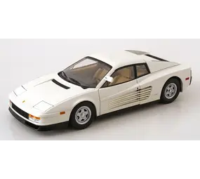 Ferrari Ferrari Testarossa MKI + Center-Lock Wheel and Single Mirror US Version 1984 - 1:12 - KK Scale Ferrari Ferrari Testarossa MKI + Center-Lock Wheel and Single Mirror US Version 1984 - 1:12 - KK Scale