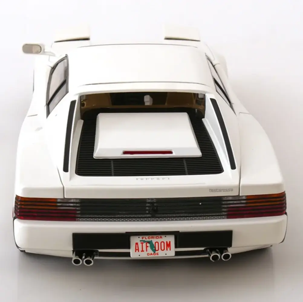 Ferrari Ferrari Testarossa MKI + Center-Lock Wheel and Single Mirror US Version 1984  - 1:12 - KK Scale