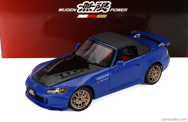 Honda Honda S2000 Spider Hard Top Mugen 2001 - 1:18 - MotorHelix Honda Honda S2000 Spider Hard Top Mugen 2001 - 1:18 - MotorHelix