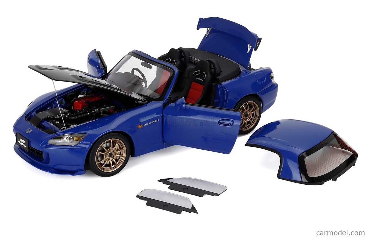 Honda Honda S2000 Spider Hard Top Mugen 2001 - 1:18 - MotorHelix Honda Honda S2000 Spider Hard Top Mugen 2001 - 1:18 - MotorHelix