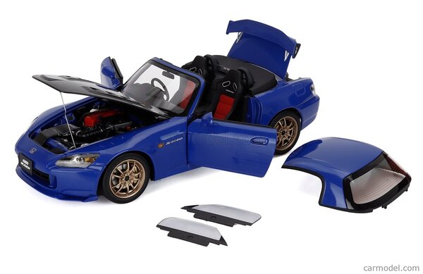 Honda Honda S2000 Spider Hard Top Mugen 2001 - 1:18 - MotorHelix Honda Honda S2000 Spider Hard Top Mugen 2001 - 1:18 - MotorHelix