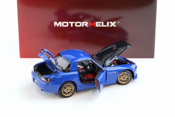 Honda Honda S2000 Spider Hard Top Mugen 2001 - 1:18 - MotorHelix Honda Honda S2000 Spider Hard Top Mugen 2001 - 1:18 - MotorHelix