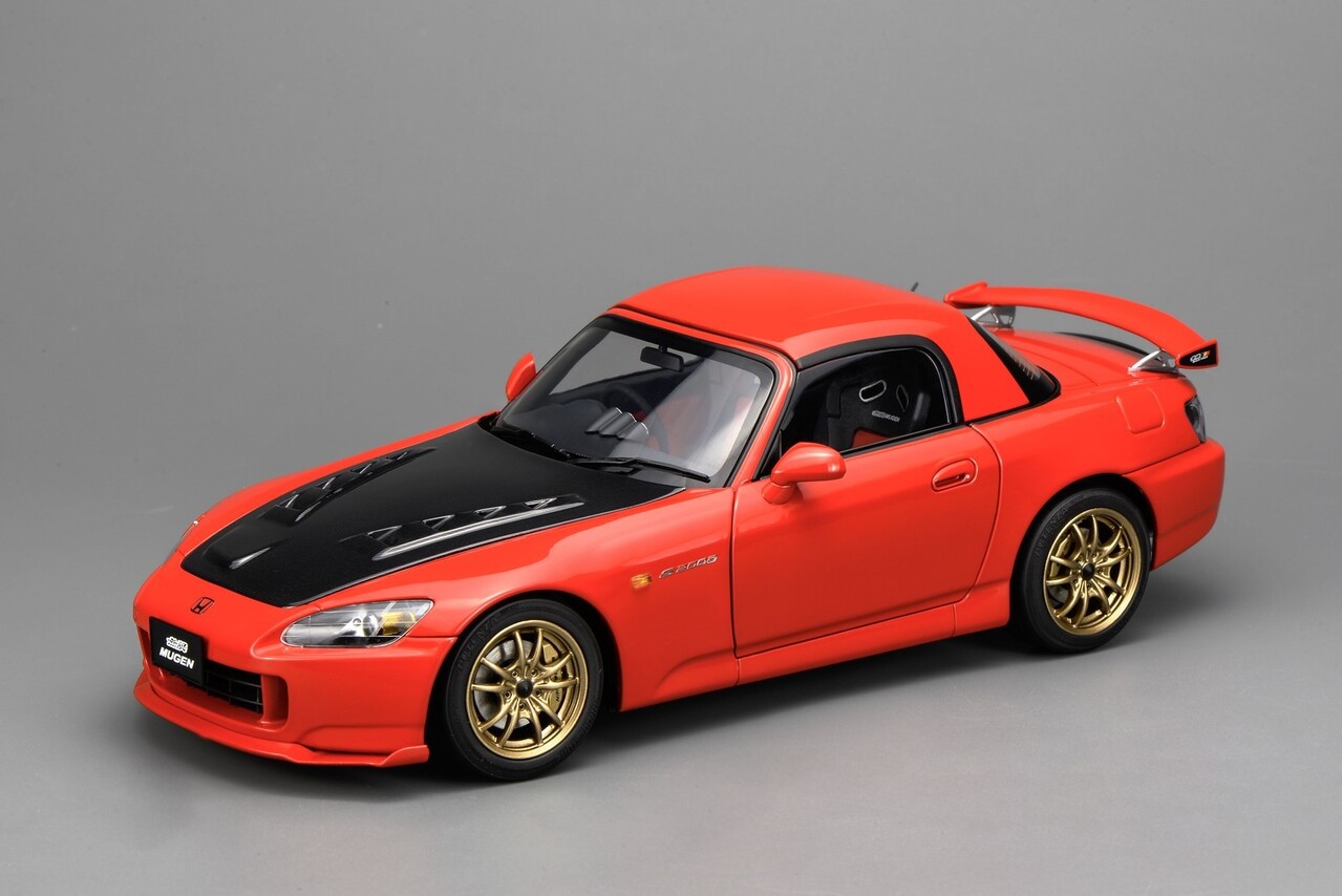 Honda Honda S2000 Spider Hard Top Mugen 2001 - 1:18 - MotorHelix Honda Honda S2000 Spider Hard Top Mugen 2001 - 1:18 - MotorHelix