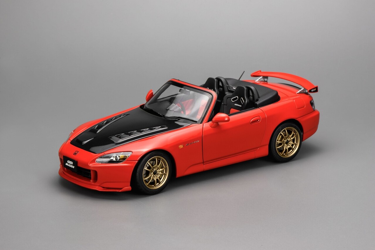 Honda Honda S2000 Spider Hard Top Mugen 2001 - 1:18 - MotorHelix Honda Honda S2000 Spider Hard Top Mugen 2001 - 1:18 - MotorHelix
