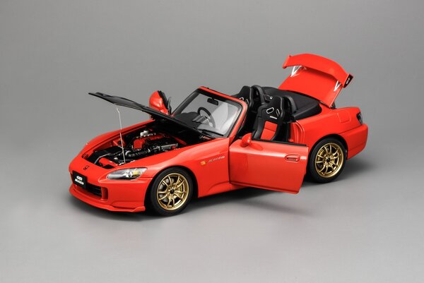 Honda Honda S2000 Spider Hard Top Mugen 2001 - 1:18 - MotorHelix Honda Honda S2000 Spider Hard Top Mugen 2001 - 1:18 - MotorHelix