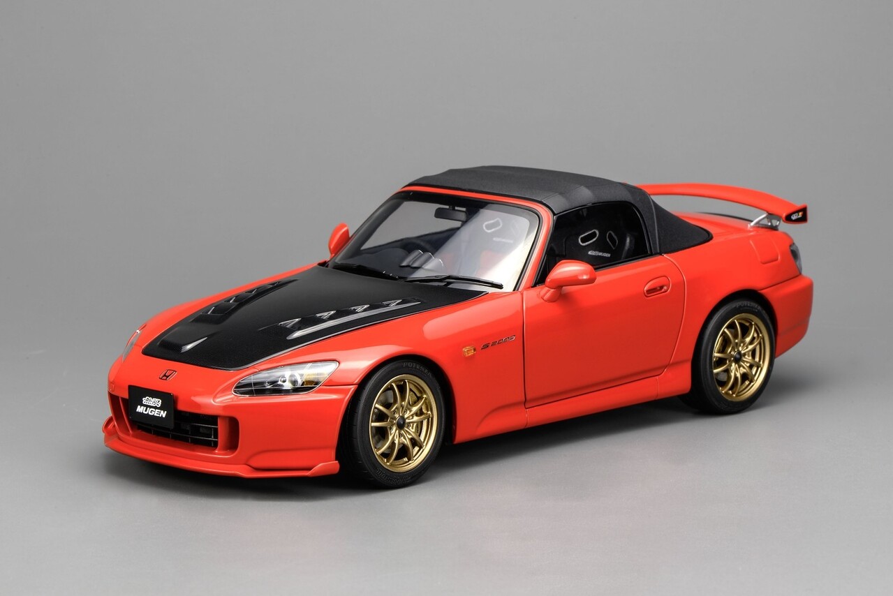 Honda Honda S2000 Spider Hard Top Mugen 2001 - 1:18 - MotorHelix Honda Honda S2000 Spider Hard Top Mugen 2001 - 1:18 - MotorHelix
