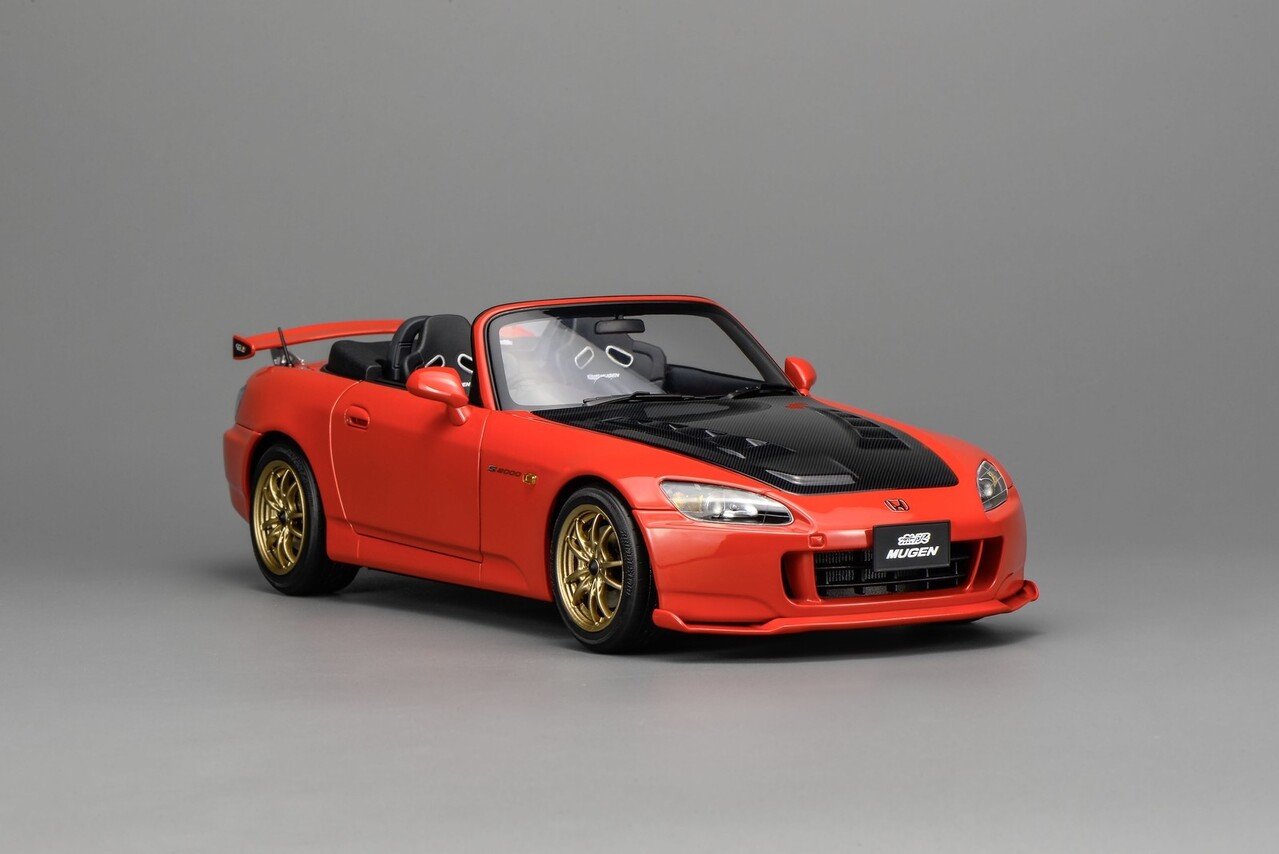 Honda Honda S2000 Spider Hard Top Mugen 2001 - 1:18 - MotorHelix Honda Honda S2000 Spider Hard Top Mugen 2001 - 1:18 - MotorHelix