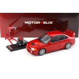 Mitsubishi Mitsubishi Lancer EVO IV + Engine + Accessories 1999 - 1:18 - MotorHelix Mitsubishi Mitsubishi Lancer EVO IV + Engine + Accessories 1999 - 1:18 - MotorHelix
