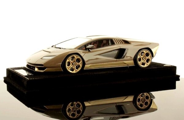 Lamborghini Lamborghini Countach LPi 800-4 2021 + Showcase - 1:18 - MR Collection Models Lamborghini Lamborghini Countach LPi 800-4 2021 + Showcase - 1:18 - MR Collection Models