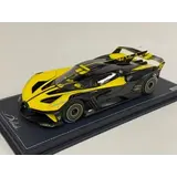 Bugatti Bugatti Bolide W16.4 8.0 Four-Turbo 1850 HP 500 KM/H 2020 + Showcase - 1:18 - MR Collection Models Bugatti Bugatti Bolide W16.4 8.0 Four-Turbo 1850 HP 500 KM/H 2020 + Showcase - 1:18 - MR Collection Models