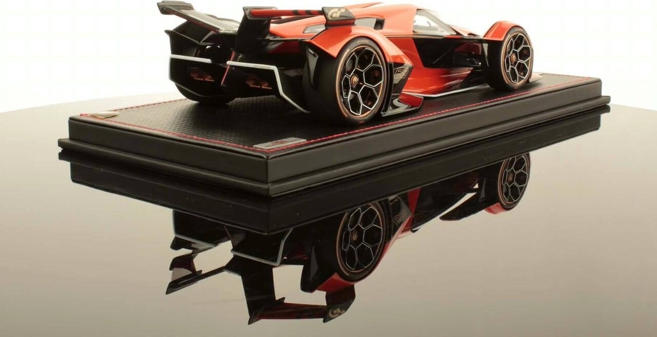 Lamborghini Lamborghini V12 Vision GT Gran Turismo 2020 + Showcase - 1:18 - MR Collection Models Lamborghini Lamborghini V12 Vision GT Gran Turismo 2020 + Showcase - 1:18 - MR Collection Models
