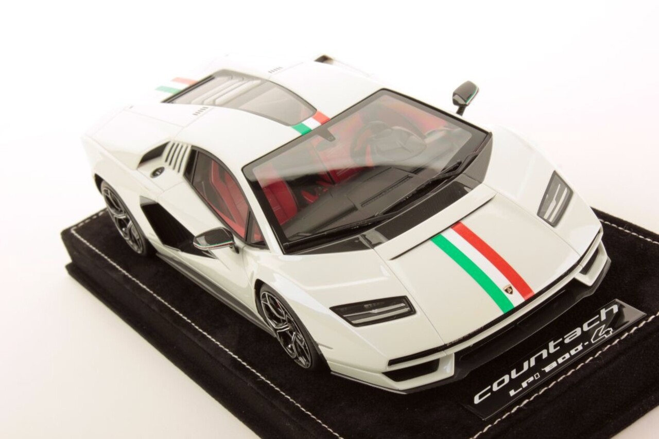 Lamborghini Lamborghini Countach LPi 800-4 Italian Livery 2021 + Showcase - 1:18 - MR Collection Models Lamborghini Lamborghini Countach LPi 800-4 Italian Livery 2021 + Showcase - 1:18 - MR Collection Models