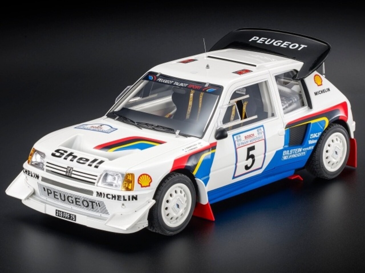 Peugeot Peugeot 205 Turbo 16 Evo2 #5 Winner Rally Acropolis 1986 - 1:12 - Top Marques Collectibles Peugeot Peugeot 205 Turbo 16 Evo2 #5 Winner Rally Acropolis 1986 - 1:12 - Top Marques Collectibles