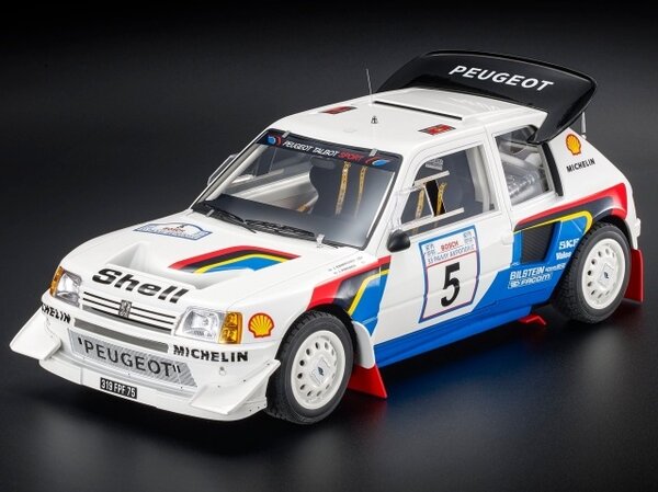 Peugeot Peugeot 205 Turbo 16 Evo2 #5 Winner Rally Acropolis 1986 - 1:12 - Top Marques Collectibles Peugeot Peugeot 205 Turbo 16 Evo2 #5 Winner Rally Acropolis 1986 - 1:12 - Top Marques Collectibles