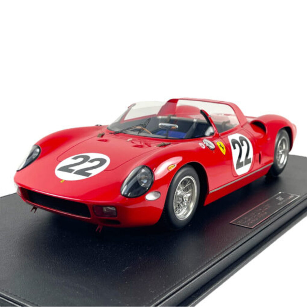 Peugeot Ferrari 250P Spider 3.0L V12 #22 Team Ferrari Spa Sefac 3rd 24H Le Mans 1963 - 1:12 - Top Marques Collectibles Peugeot Ferrari 250P Spider 3.0L V12 #22 Team Ferrari Spa Sefac 3rd 24H Le Mans 1963 - 1:12 - Top Marques Collectibles