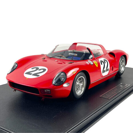 Peugeot Ferrari 250P Spider 3.0L V12 #22 Team Ferrari Spa Sefac 3rd 24H Le Mans 1963 - 1:12 - Top Marques Collectibles Peugeot Ferrari 250P Spider 3.0L V12 #22 Team Ferrari Spa Sefac 3rd 24H Le Mans 1963 - 1:12 - Top Marques Collectibles