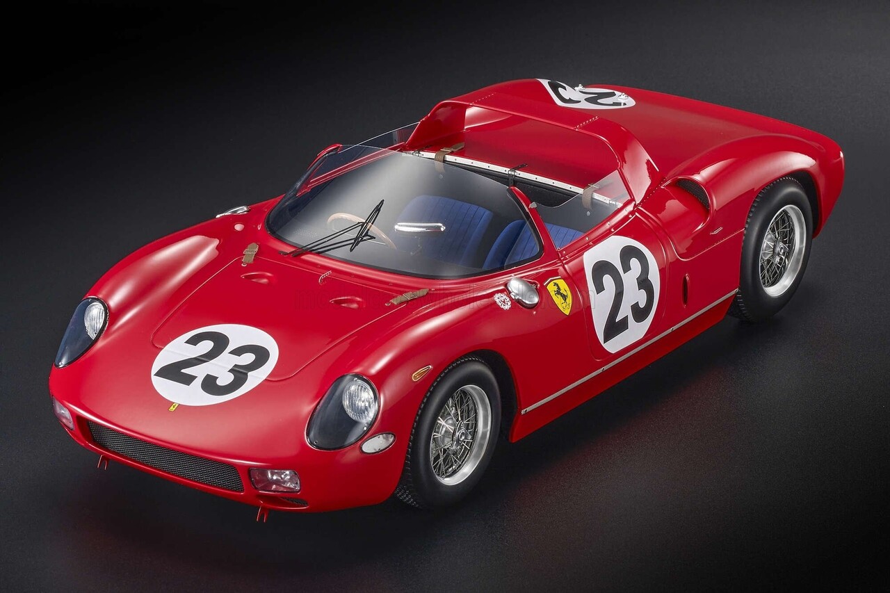 Peugeot Ferrari 250P Spider 3.0L V12 #23 Team Spa Sefac 24H Le Mans 1963 - 1:12 - Top Marques Collectibles - Copy Peugeot Ferrari 250P Spider 3.0L V12 #23 Team Spa Sefac 24H Le Mans 1963 - 1:12 - Top Marques Collectibles - Copy