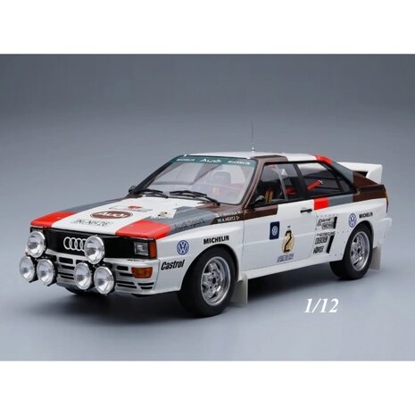 Peugeot Audi Quattro A2 #2 (Night Version) Winner Rally Argentina 1983 - 1:12 - Top Marques Collectibles Peugeot Audi Quattro A2 #2 (Night Version) Winner Rally Argentina 1983 - 1:12 - Top Marques Collectibles
