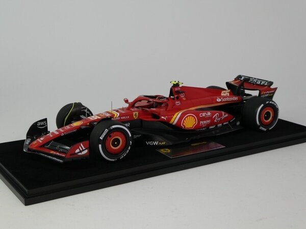 Formule 1 Ferrari SF-24 #55 Team Scuderia Ferrari 3rd GP Bahrain 2024 (C. Sainz) - 1:18 - LookSmart