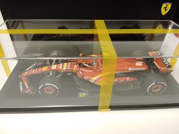 Formule 1 Ferrari SF-24 #55 Team Scuderia Ferrari 3rd GP Bahrain 2024 (C. Sainz) - 1:18 - LookSmart