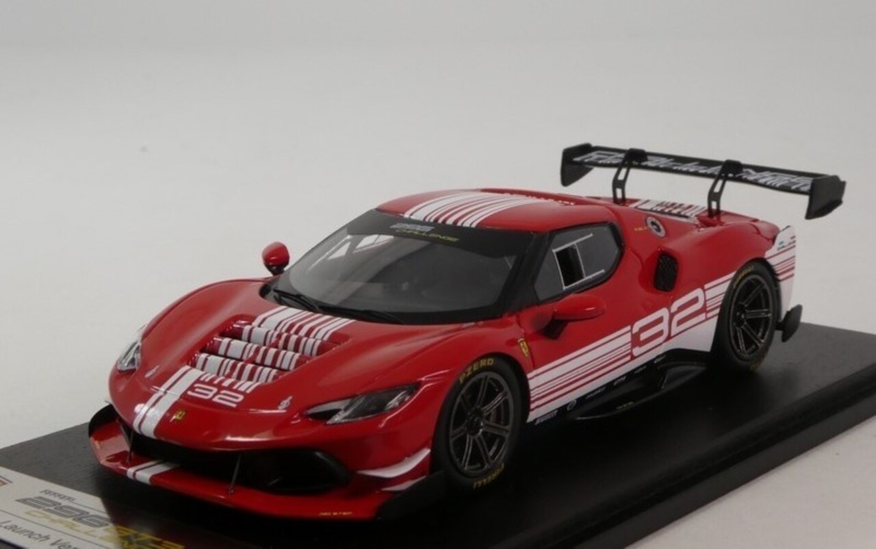 Ferrari Ferrari 296 GT3 3.0L Twin Turbo V6 #32 Challenge Launch Version  - 1:43 - LookSmart