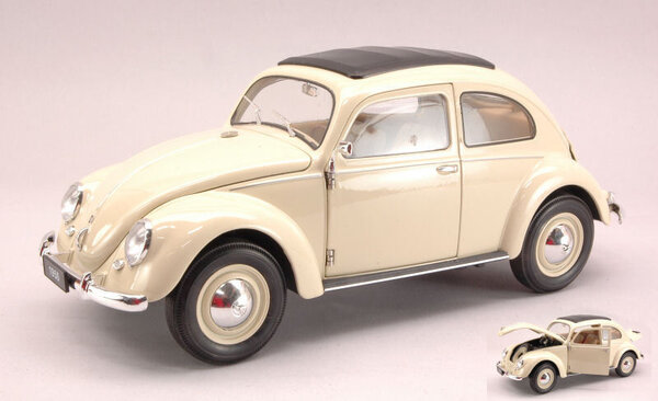 Volkswagen Volkswagen Classic Beetle 1952 - 1:18 - Welly Volkswagen Volkswagen Classic Beetle 1952 - 1:18 - Welly