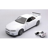 Nissan Nissan Skyline GT-R (R34) RHD -1:24 - Welly Nissan Nissan Skyline GT-R (R34) RHD -1:24 - Welly