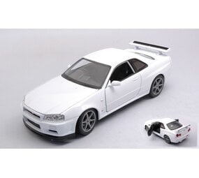Nissan Nissan Skyline GT-R (R34) RHD -1:24 - Welly Nissan Nissan Skyline GT-R (R34) RHD -1:24 - Welly