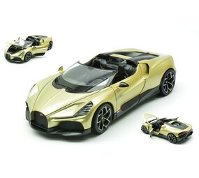 Bugatti Bugatti W16 Mistral Cabrio 2023 - 1:24 - Welly Bugatti Bugatti W16 Mistral Cabrio 2023 - 1:24 - Welly