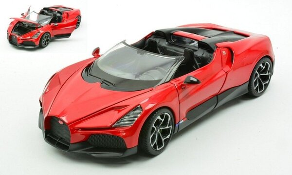 Bugatti Bugatti W16 Mistral Cabrio 2023 - 1:24 - Welly