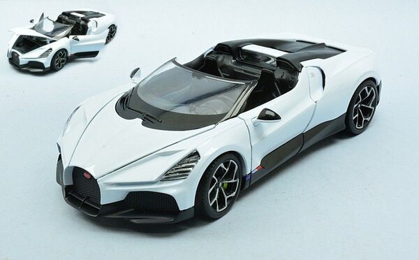 Bugatti Bugatti W16 Mistral Cabrio 2023 - 1:24 - Welly Bugatti Bugatti W16 Mistral Cabrio 2023 - 1:24 - Welly