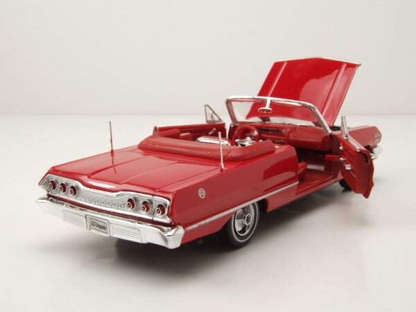 Chevrolet Chevrolet Impala Convertible 1963 - 1:24 - Welly Chevrolet Chevrolet Impala Convertible 1963 - 1:24 - Welly