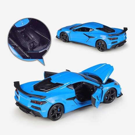 Chevrolet Chevrolet Corvette Z06 2023 - 1:24 - Welly