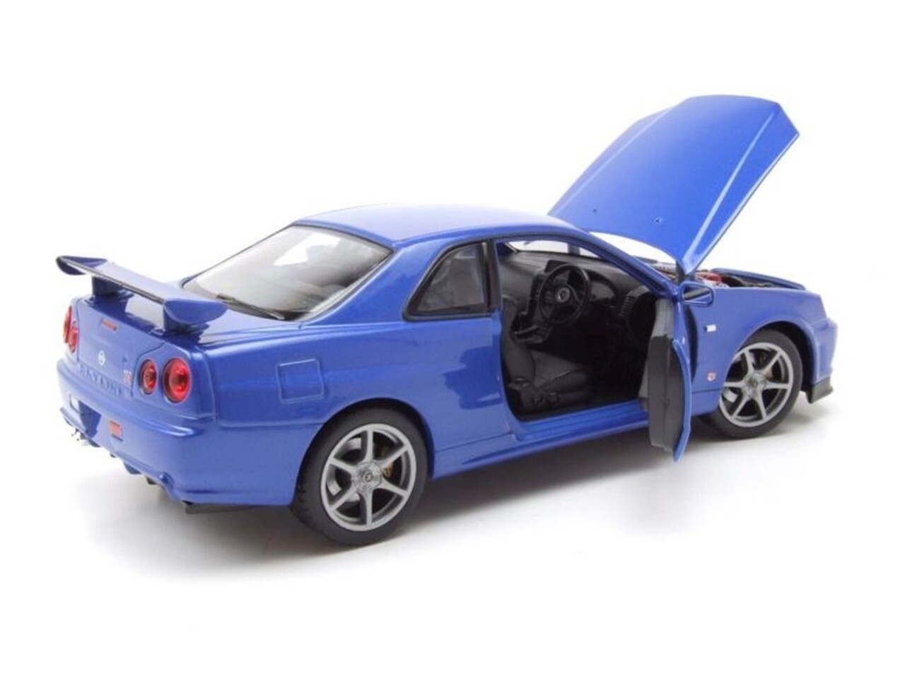 Nissan Nissan Skyline GT-R (R34) RHD -1:24 - Welly Nissan Nissan Skyline GT-R (R34) RHD -1:24 - Welly