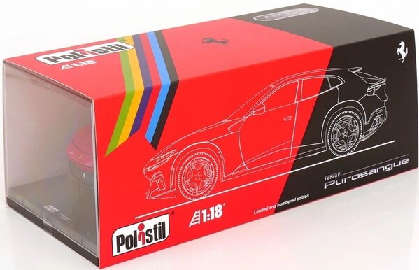 Ferrari Ferrari Purosangue 2022 (+ Showcase) - 1:18 - Polistil Ferrari Ferrari Purosangue 2022 (+ Showcase) - 1:18 - Polistil