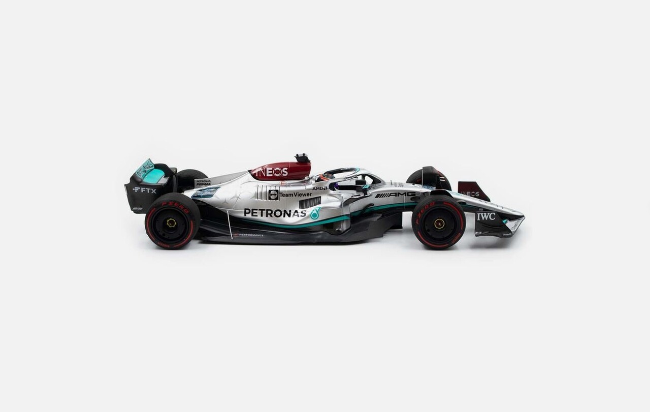 Formule 1 Mercedes-AMG Petronas Formula One Team F1 W13 E Performance George Russell 2022 - 1:18 - Minichamps Formule 1 Mercedes-AMG Petronas Formula One Team F1 W13 E Performance George Russell 2022 - 1:18 - Minichamps