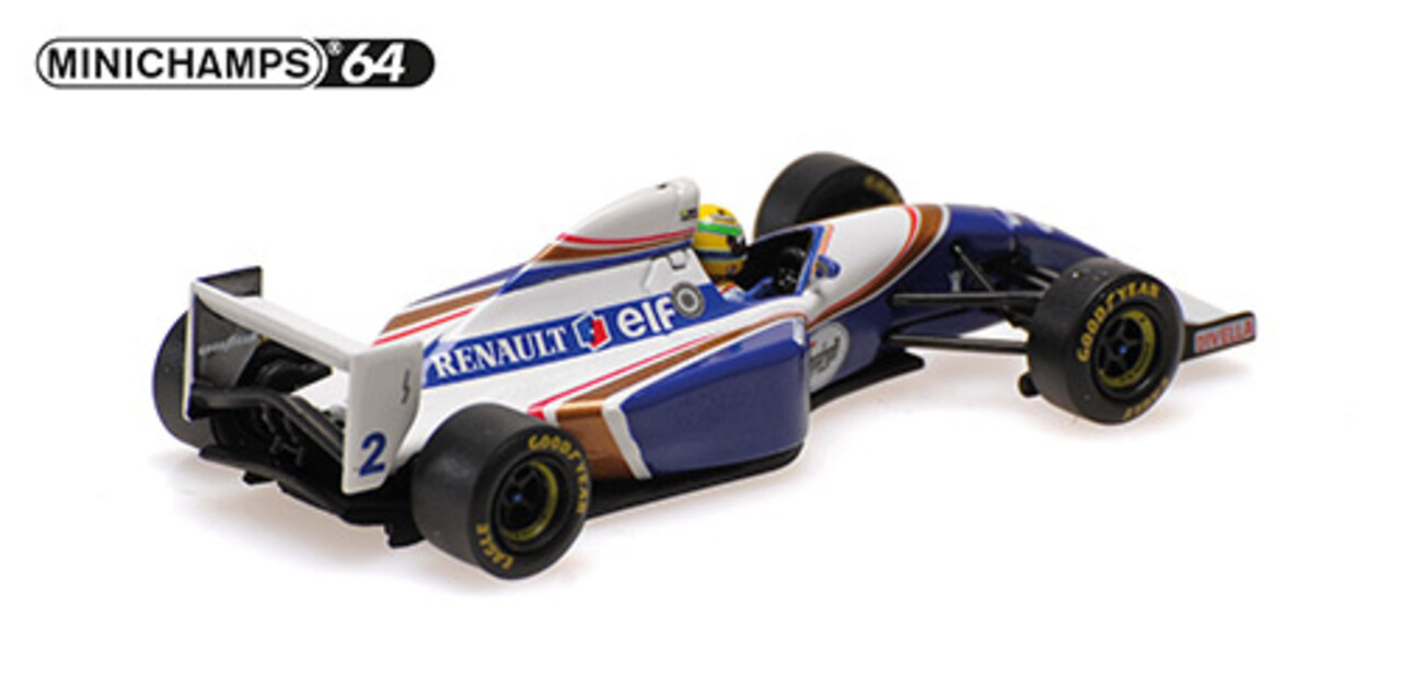 Formule 1 Williams Renault FW16, Senna, San Marino GP 1994 - 1:64 - Minichamps Formule 1 Williams Renault FW16, Senna, San Marino GP 1994 - 1:64 - Minichamps