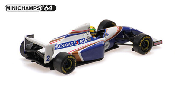 Formule 1 Williams Renault FW16, Senna, San Marino GP 1994 - 1:64 - Minichamps Formule 1 Williams Renault FW16, Senna, San Marino GP 1994 - 1:64 - Minichamps