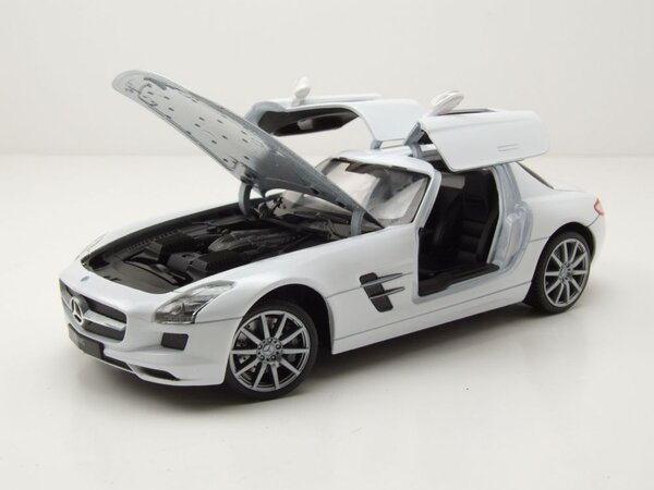 Mercedes-Benz Mercedes-Benz SLS AMG 2010 - 1:24 - Welly Mercedes-Benz Mercedes-Benz SLS AMG 2010 - 1:24 - Welly