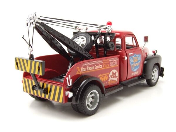 Chevrolet Chevrolet 3800 Tow Truck 'Highway 66 Garage' 1953 - 1:24 - Welly Chevrolet Chevrolet 3800 Tow Truck 'Highway 66 Garage' 1953 - 1:24 - Welly
