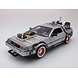 Movie Memorabilia DeLorean Time Machine Back To The Future III 1987 - 1:24 - Welly