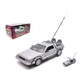 Movie Memorabilia DeLorean Time Machine Back To The Future I 1983 - 1:24 - Welly Movie Memorabilia DeLorean Time Machine Back To The Future I 1983 - 1:24 - Welly