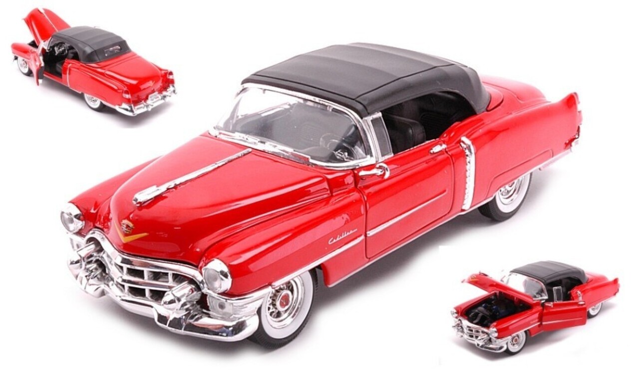 Cadillac Cadillac Eldorado Convertible Soft Top Closed 1953 - 1:24 - Welly
