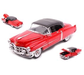 Cadillac Cadillac Eldorado Convertible Soft Top Closed 1953 - 1:24 - Welly