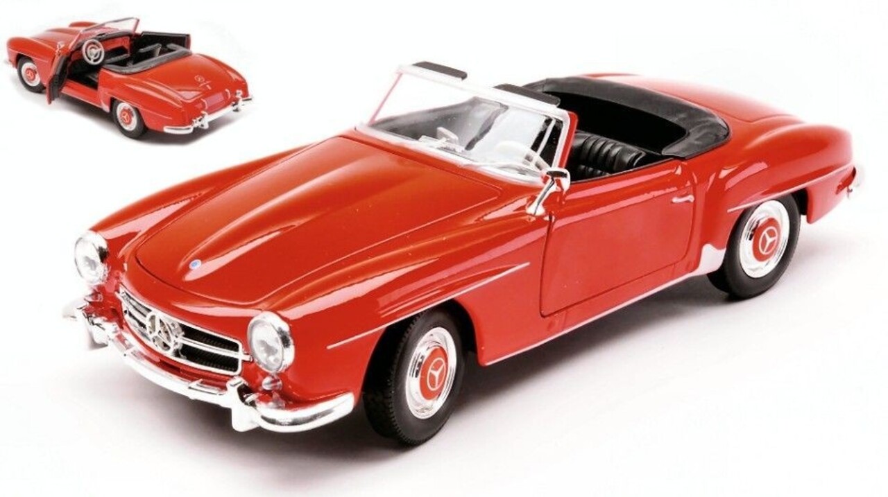 Mercedes-Benz Mercedes-Benz 190SL 1955 Convertible Open - 1:24 - Welly